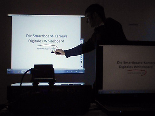 Digitales Smartboard mit Kamera Whiteboard Vermietung Berlin